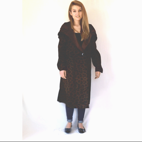 パパムシ様　レア　ESSAY Packa Coat パッカコート Mycra Pac Donatella Raincoat Nickel Tea Length — Going In Style