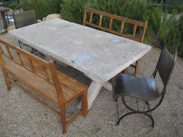 Cement Table
