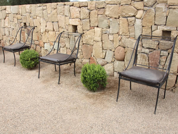 Simple Wrought Iron Chairs