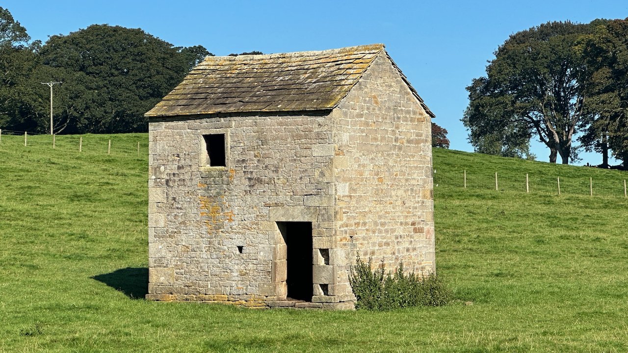  I took a picture of this barn in 1997; it’s one of the only visuals I remembered (aside from the viaducts).  