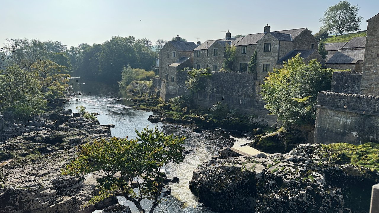  River Wharfe at Linton Falls, near Grassington 