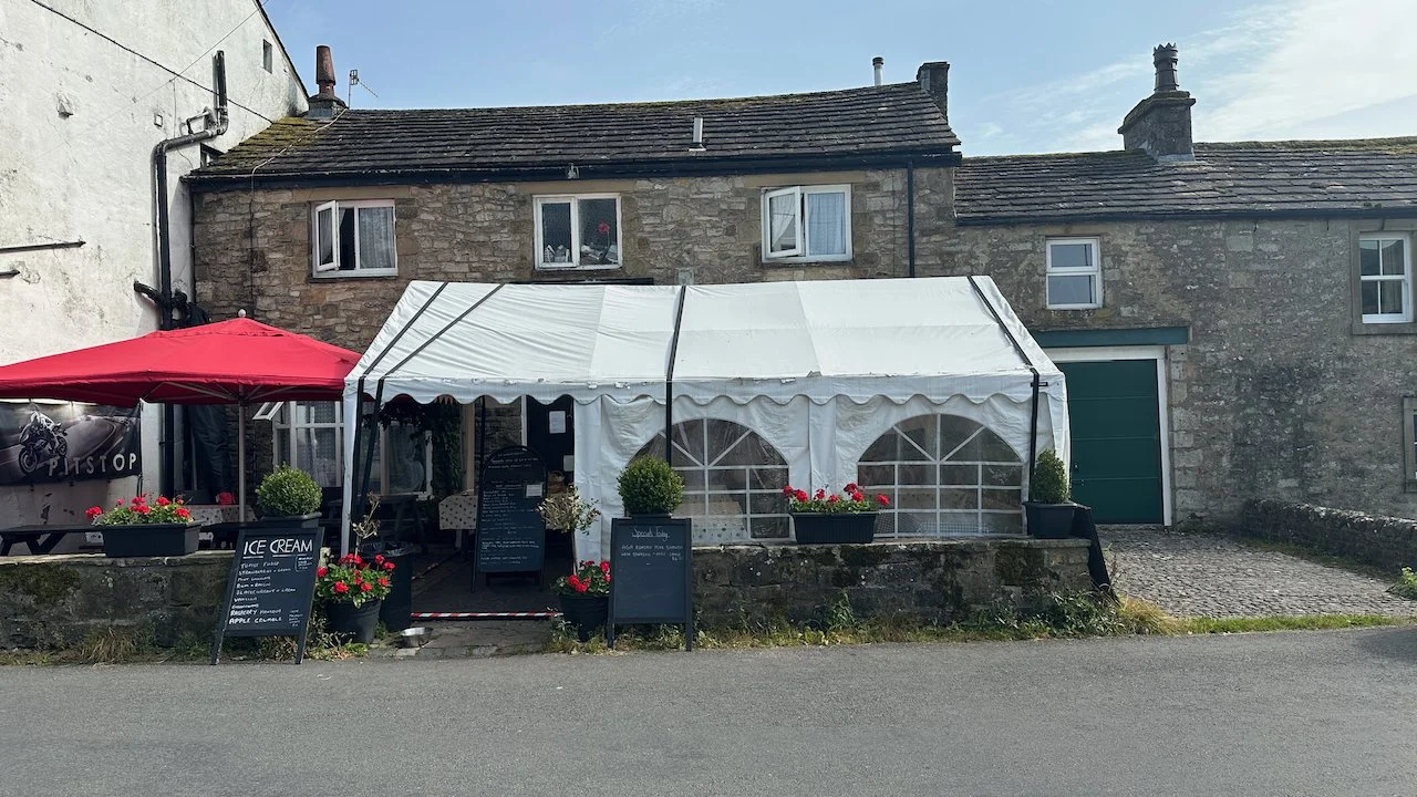  Kettlewell. We stopped here for ice cream and a Coke. It was still really hot. 