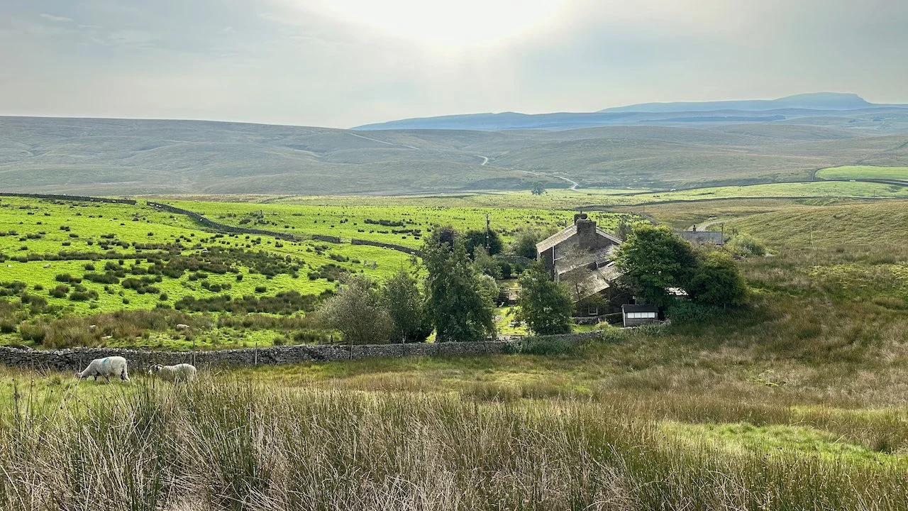  View of Shepherd’s Cottage and the approach we walked the day before 