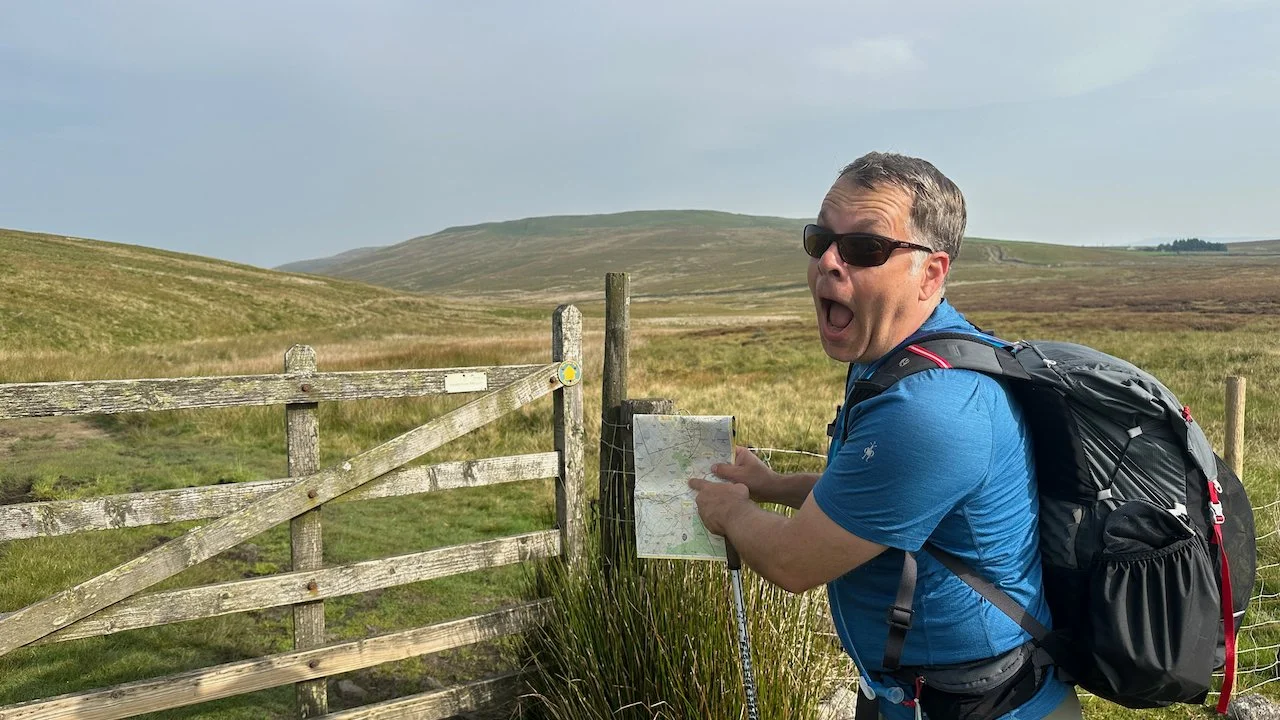  So there are hundreds of gates on the trail, not an exaggeration, but for some unknown reason THIS particular gate is labeled on the map.  