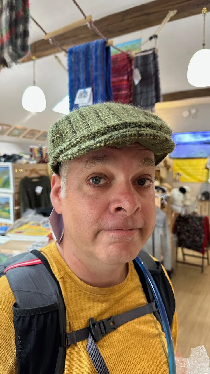  And David bought a hat made of Yorkshire wool! 