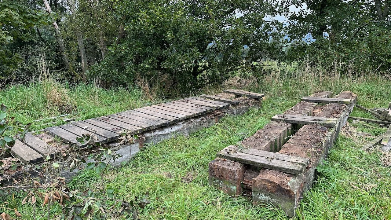  Yeah, the bridge needs some work. Here’s the old one. 