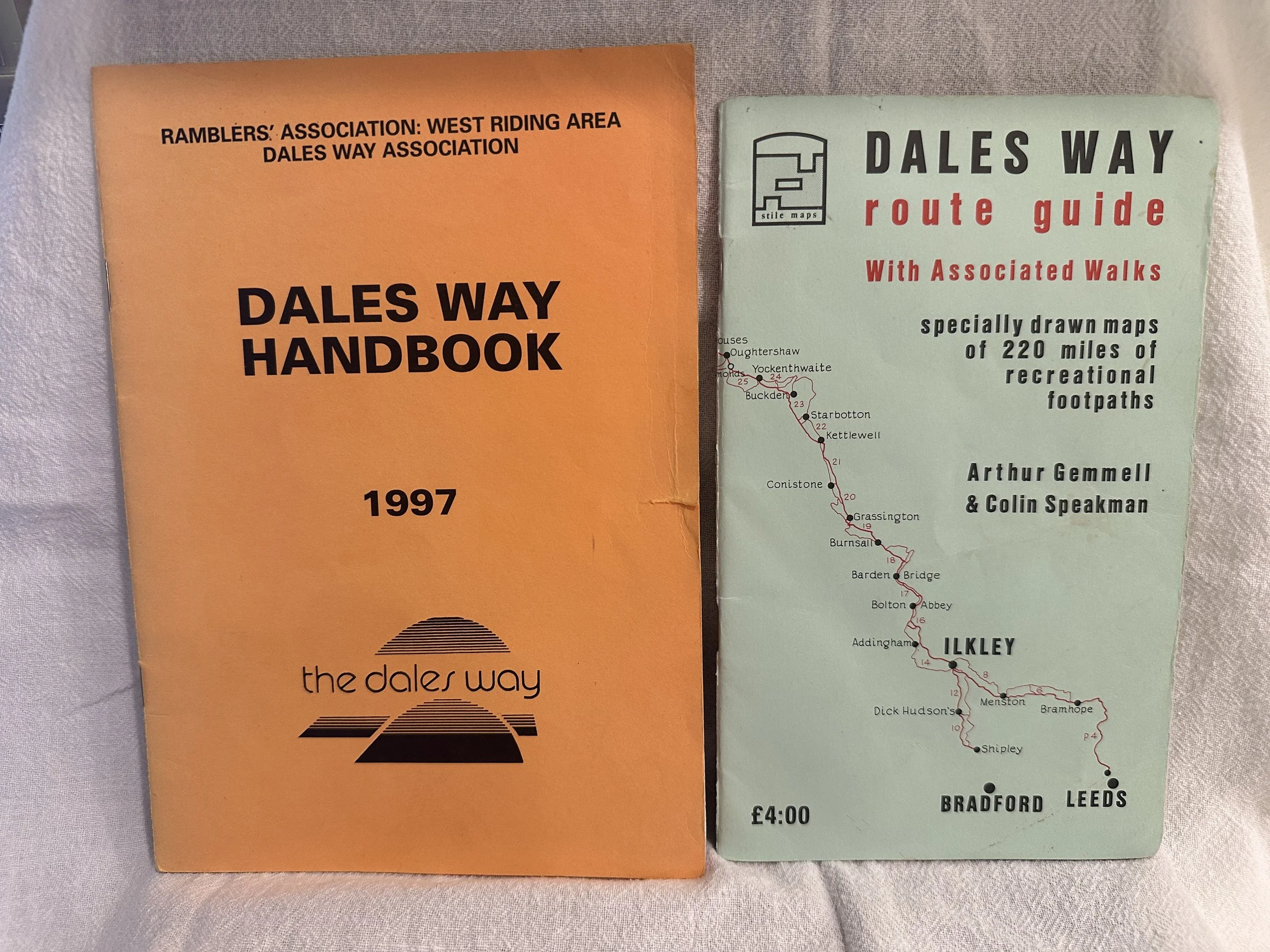  Here on out, were my 1997 resources. I loved carrying and utilizing Gemmell/Speakman’s hand-drawn maps, and I will treasure this guide forever. The Handbook, I bought at the physical location of the Ramblers Association in London in 1997, and I plan