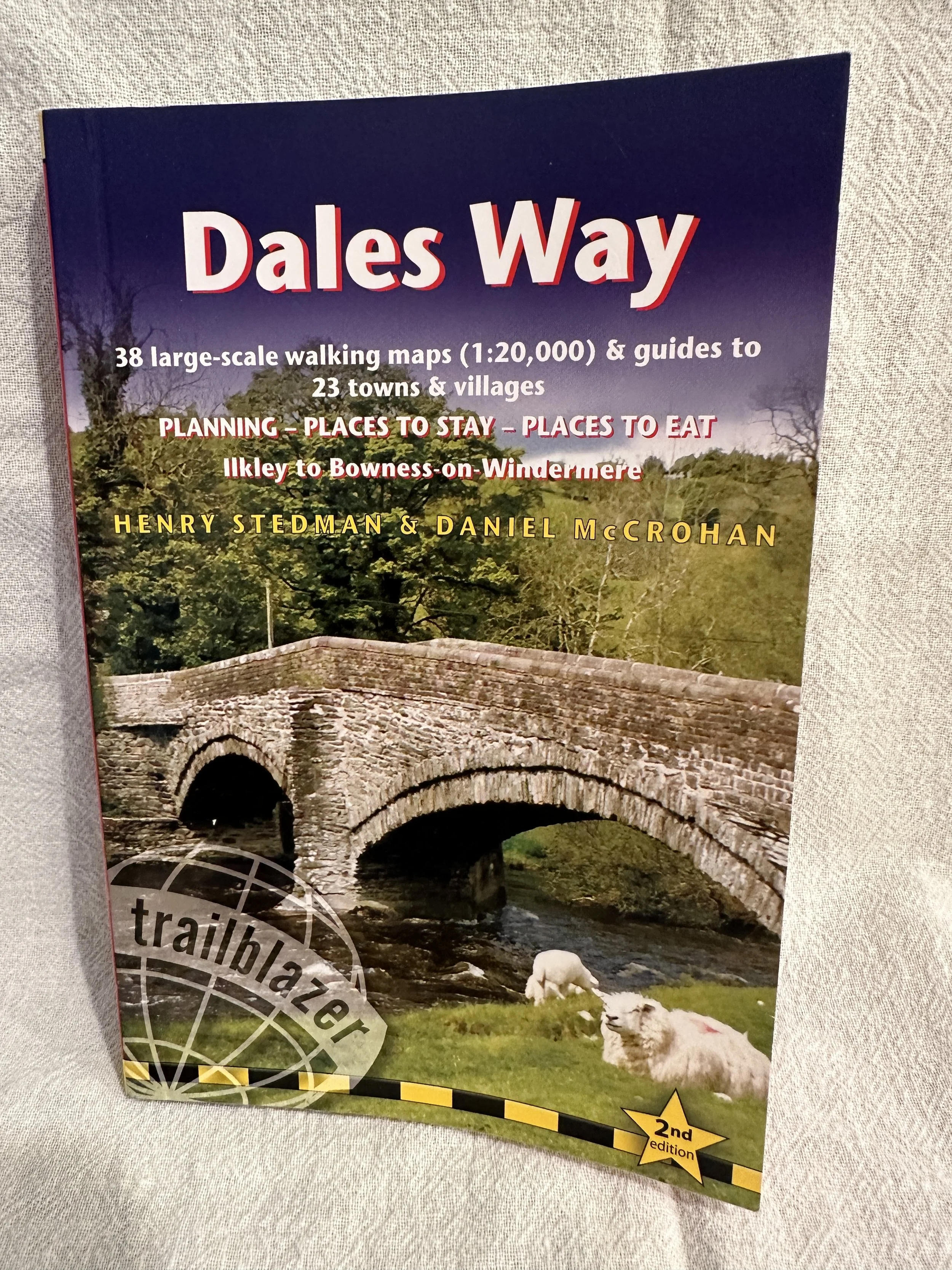  This is the second edition, and pretty much the go-to resource for the trail these days. We used it somewhat for planning, but most of all for the maps. I copied the large scale maps out of the book and printed them on waterproof Rite in the Rain pa