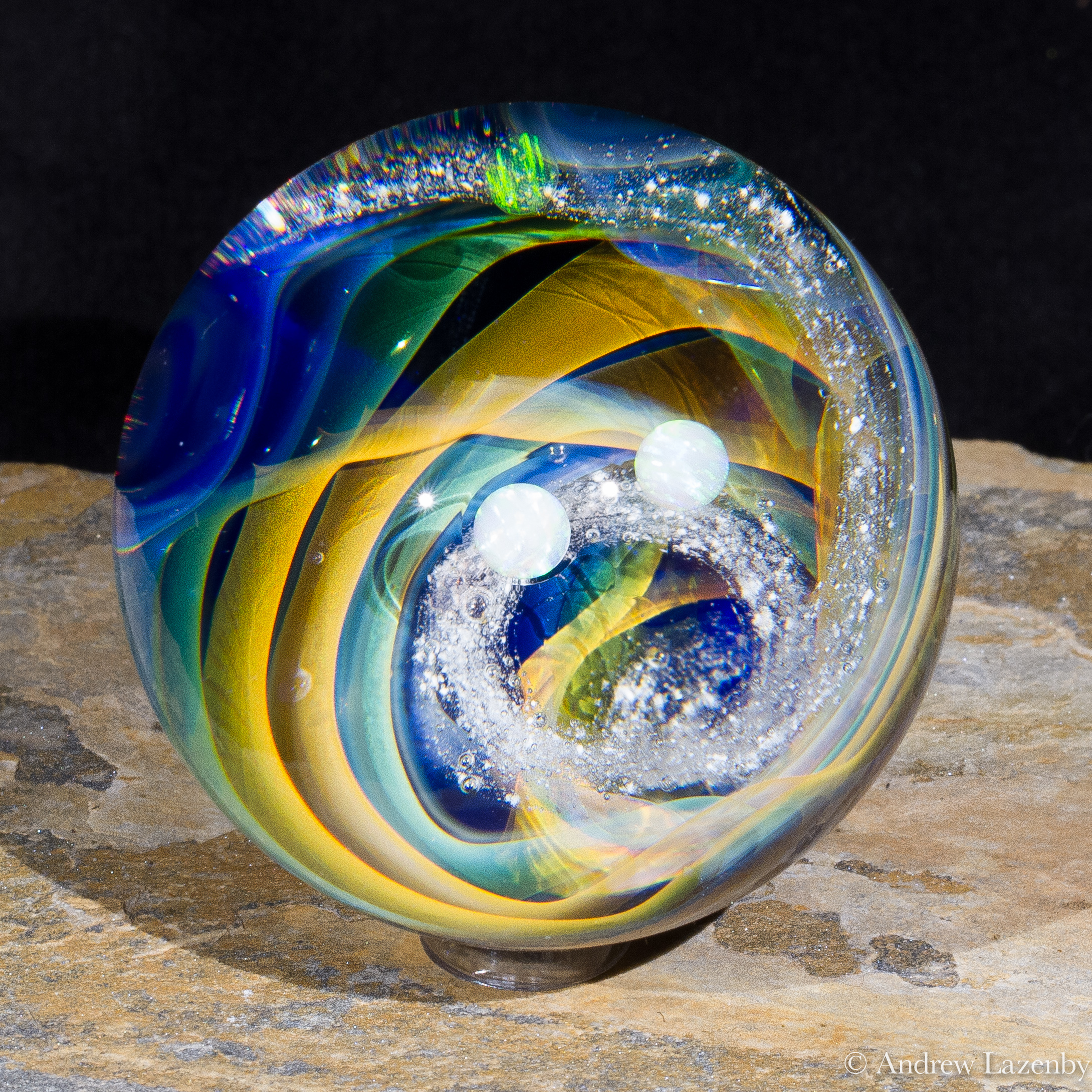 Vortex with Opals  Memorial Marble (2 of 4).jpg