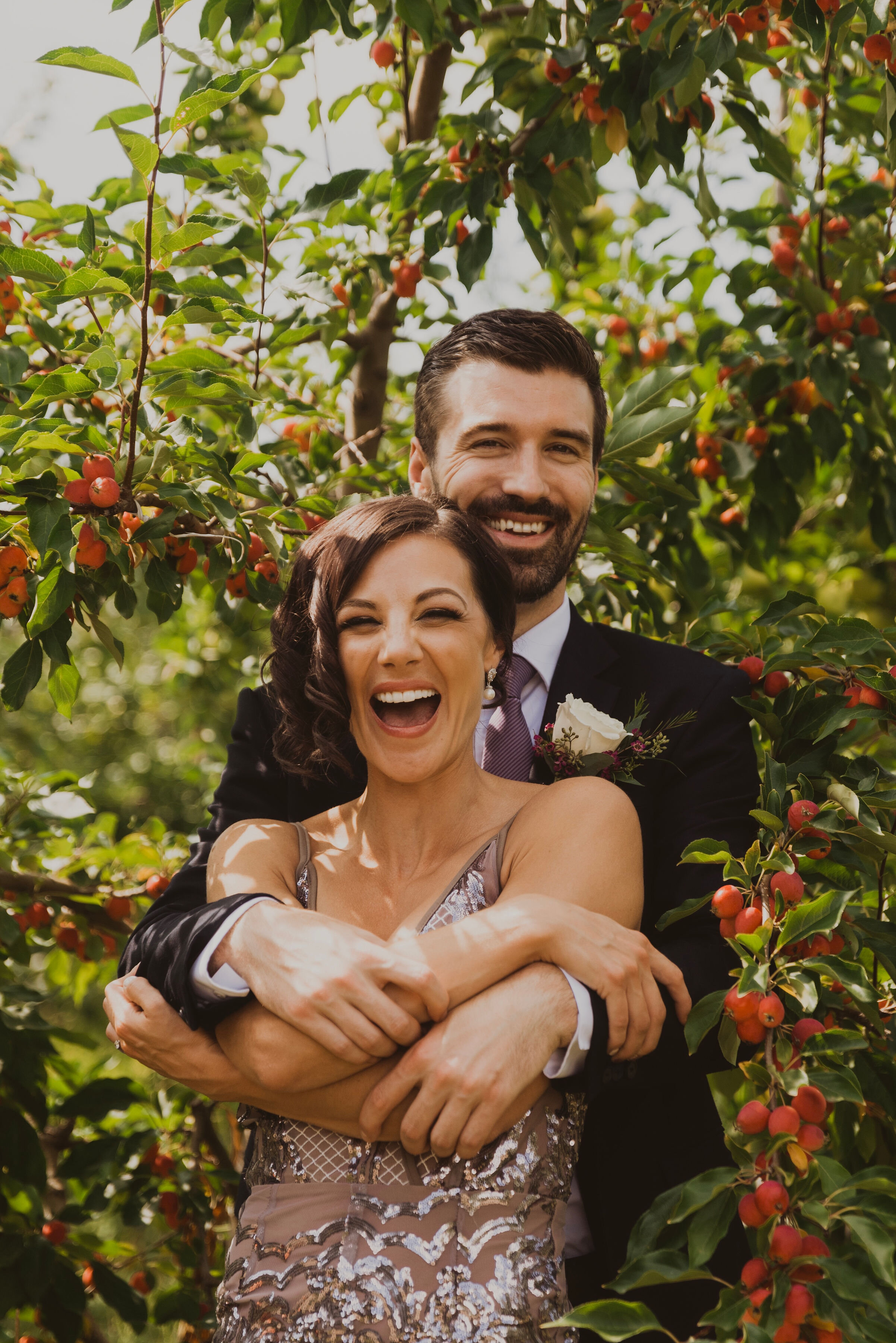 Janette Downie Apple Orchard Wedding