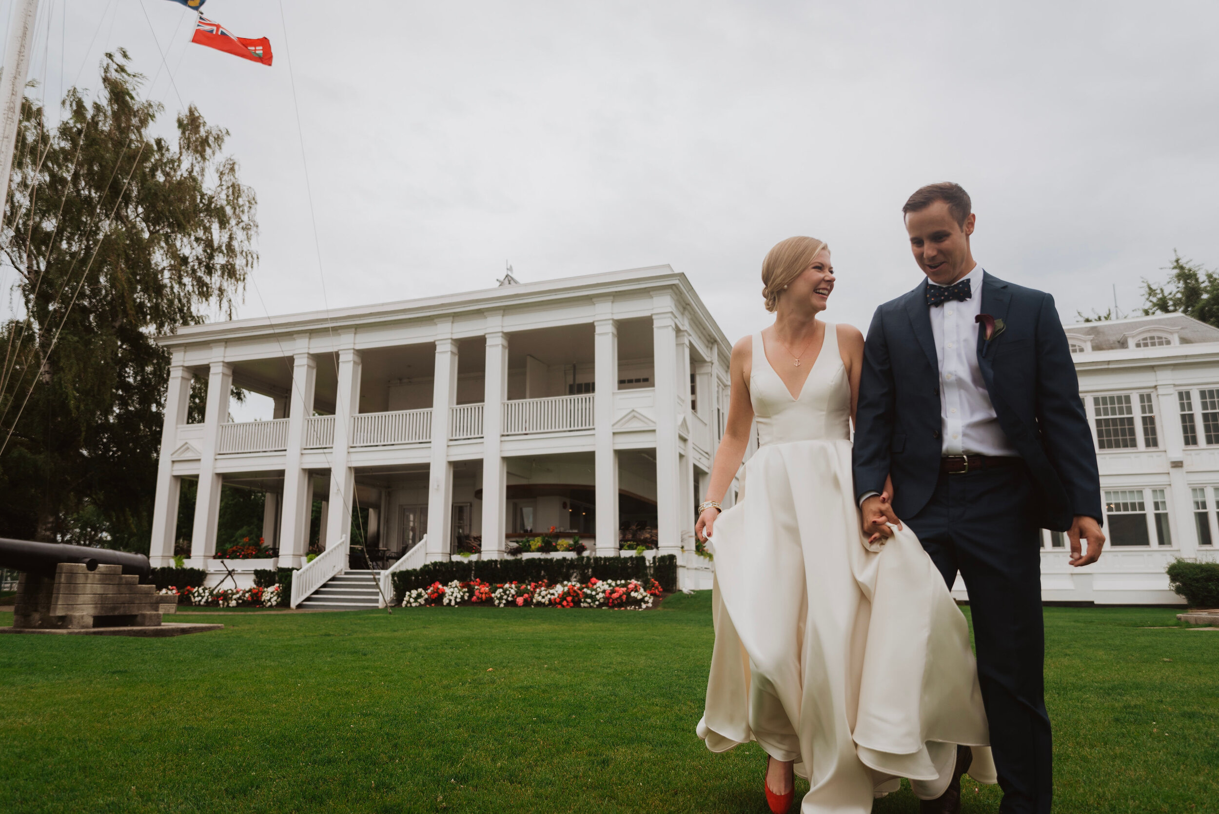 Janette Downie Yacht Club Wedding