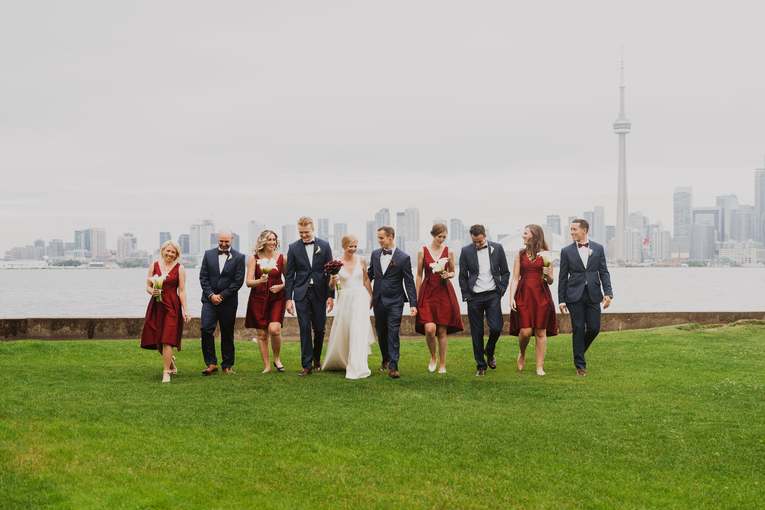 Janette Downie Toronto Island Wedding