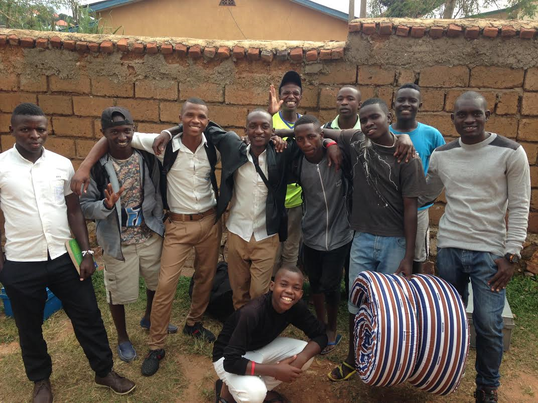 A Handful of our older boys heading off to boarding school