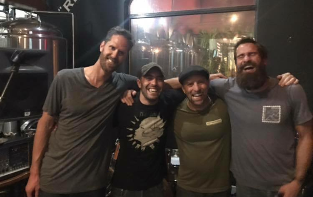 It only took like five years for the Glorified Gardeners to take a group shot. (Missing is TJ the Plumber)