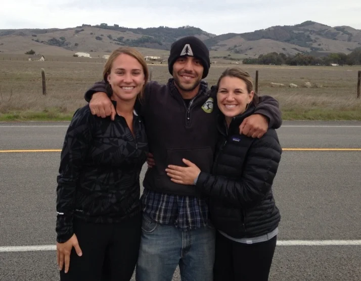 Ali on the left and Paige on the right. We missed you too Paige!