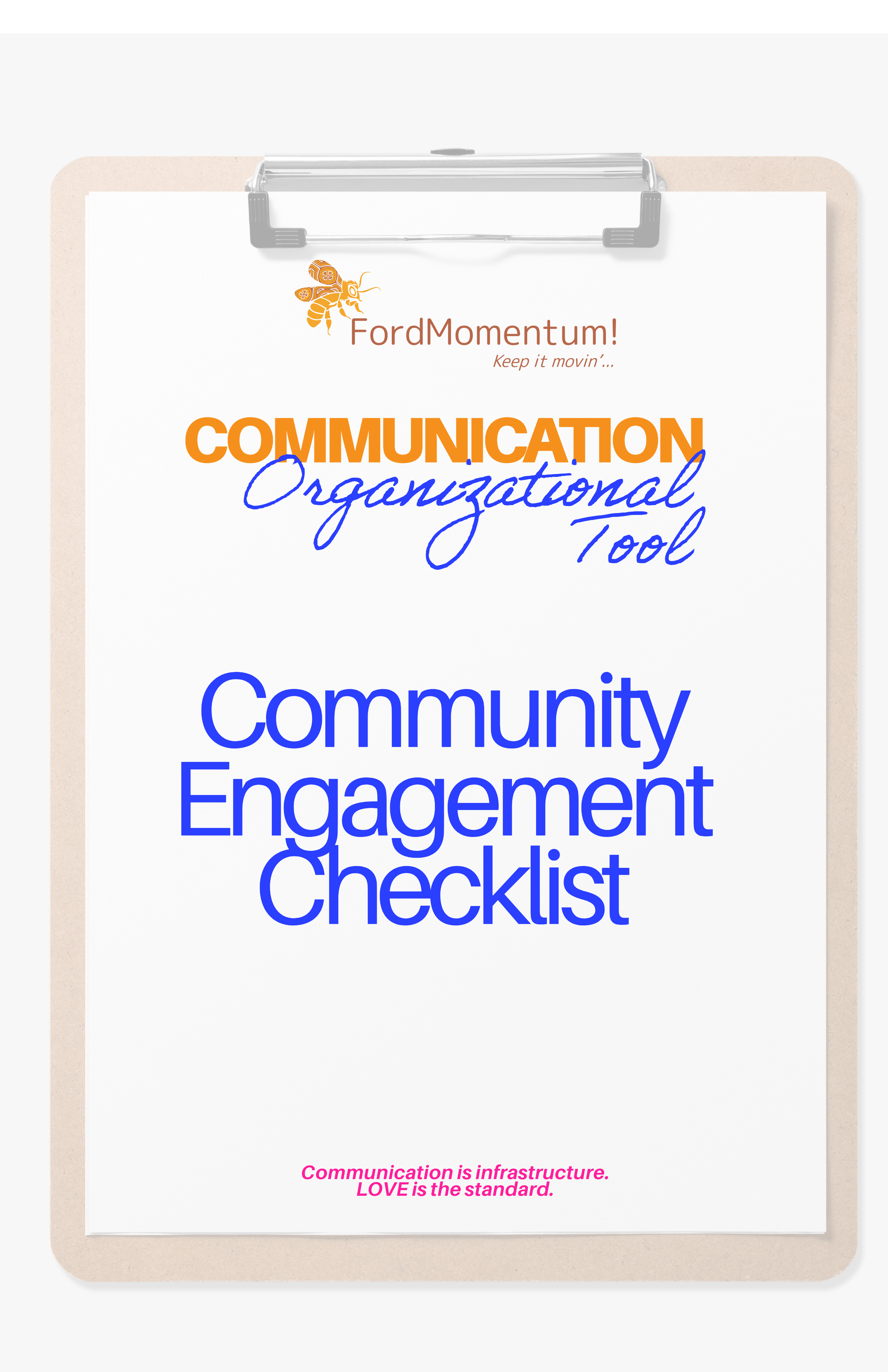 Community Engagement Checklist