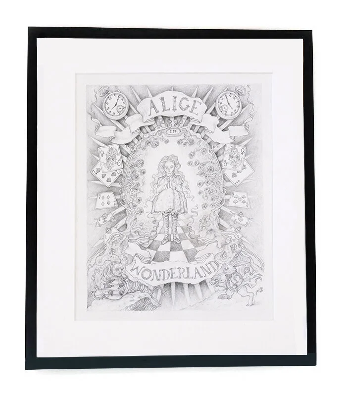 Alice in Wonderland Framed.jpg