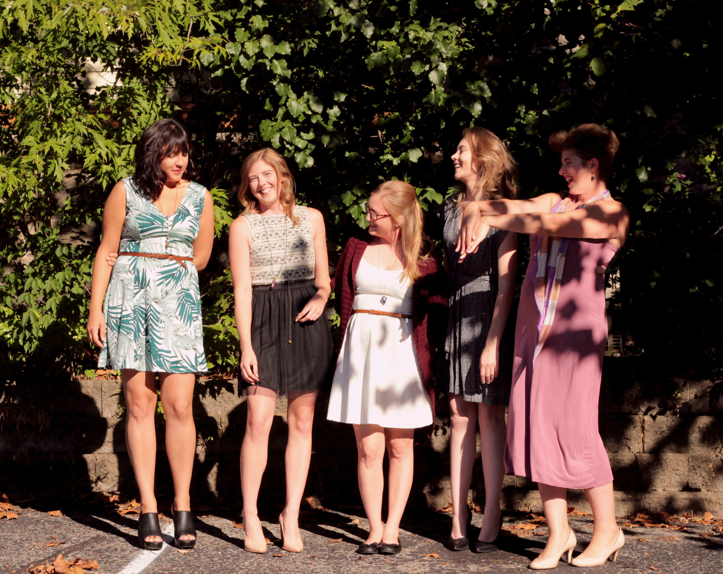 Layla, Jordan, Chelsea, Amanda, Heather