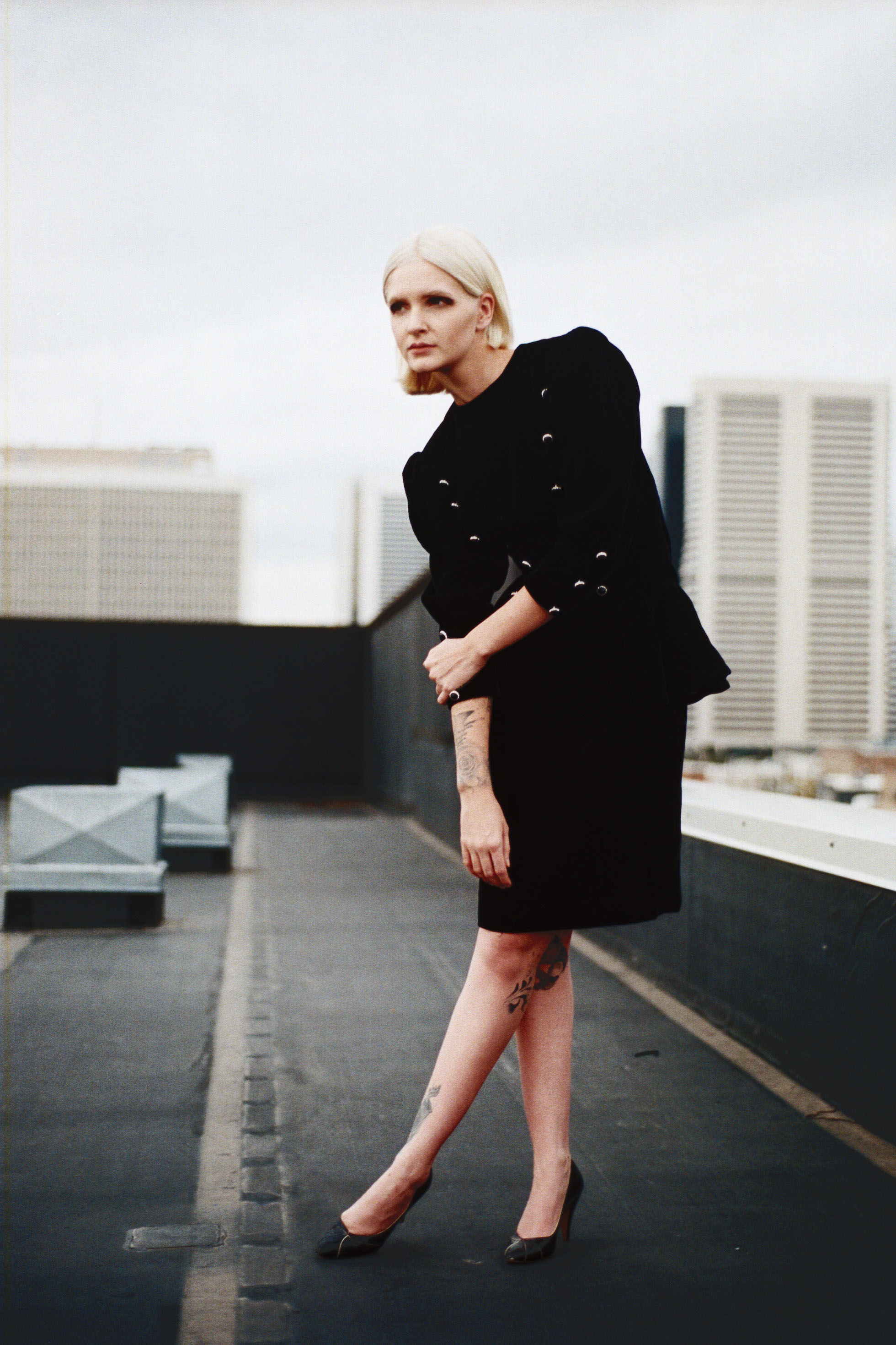 Victor Costa Velvet Dress from Bergdorf Goodman