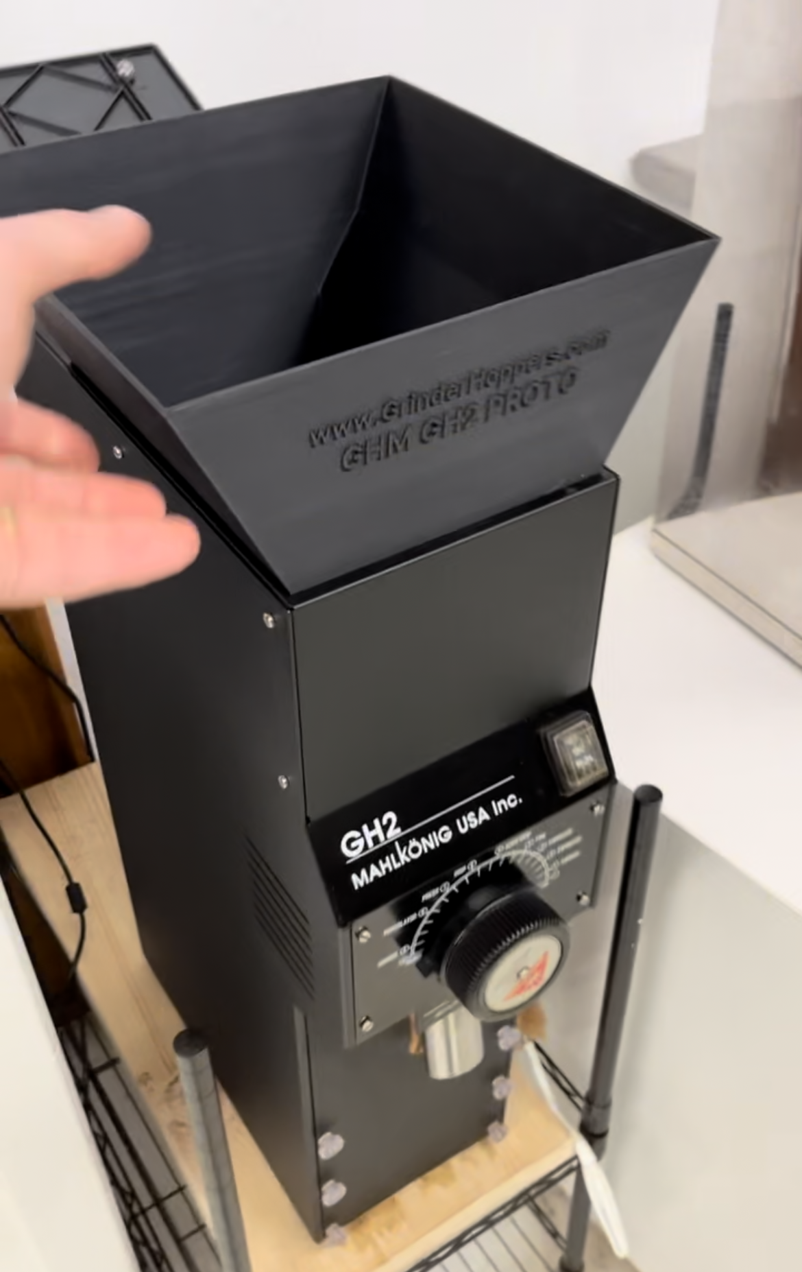 Mahlkonig Grinder Hooper Extension GH2 costco IMG_3436.PNG