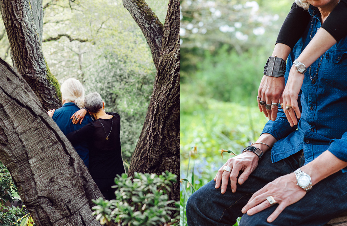 Stephen and Gia at their Oakland home.