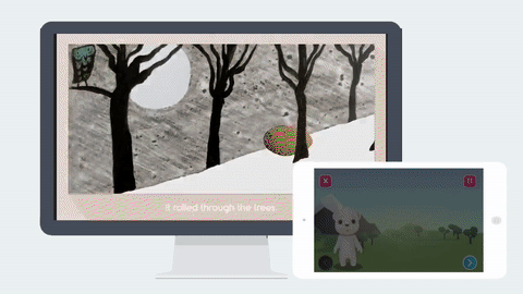  Passing words between screens
