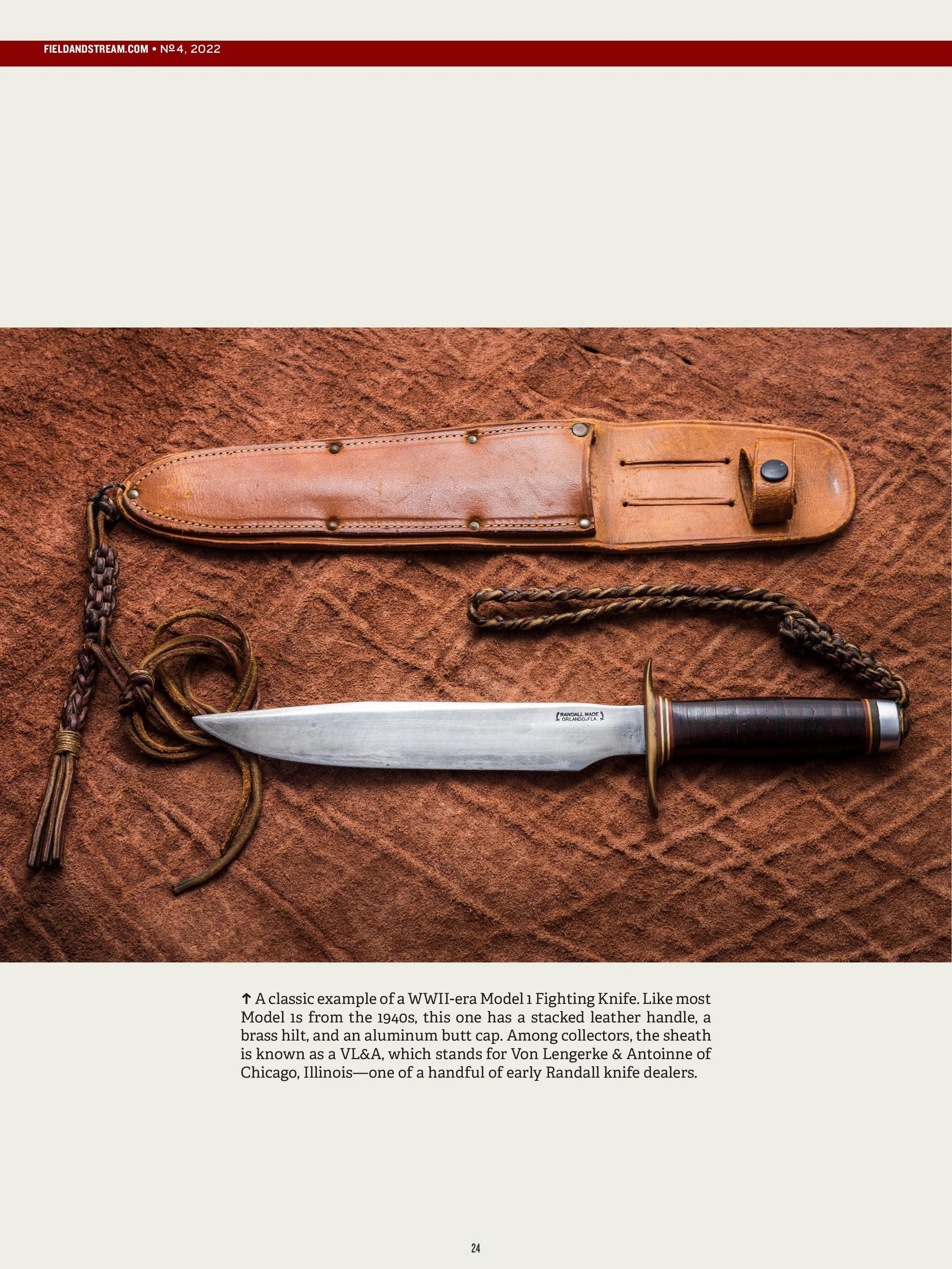 Field & Stream — Randall Knife Guys
