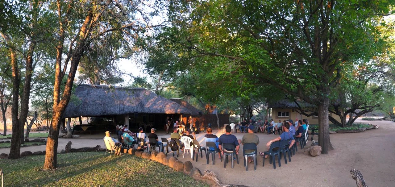 Spore in die Sabie Sand
