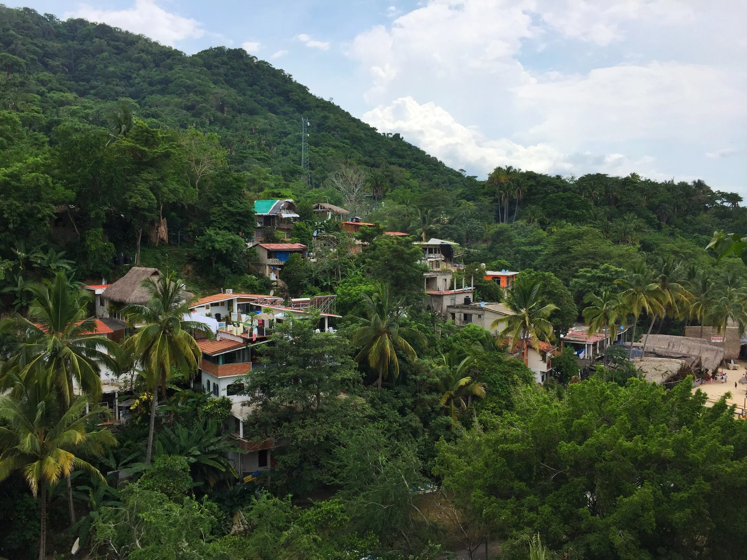 View from hotel's corridor