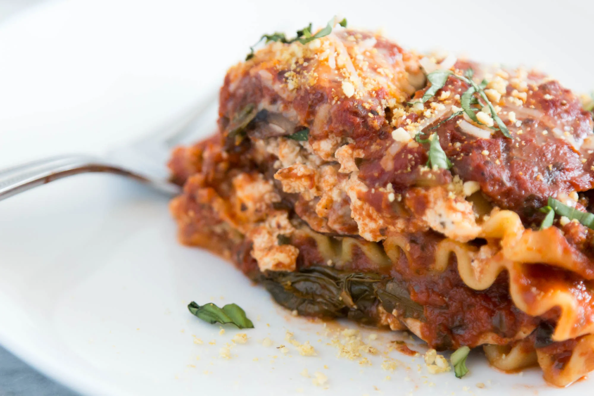 Vegan Lasagna with Herbed Tofu Ricotta Nutritious Vida Vegan Blog