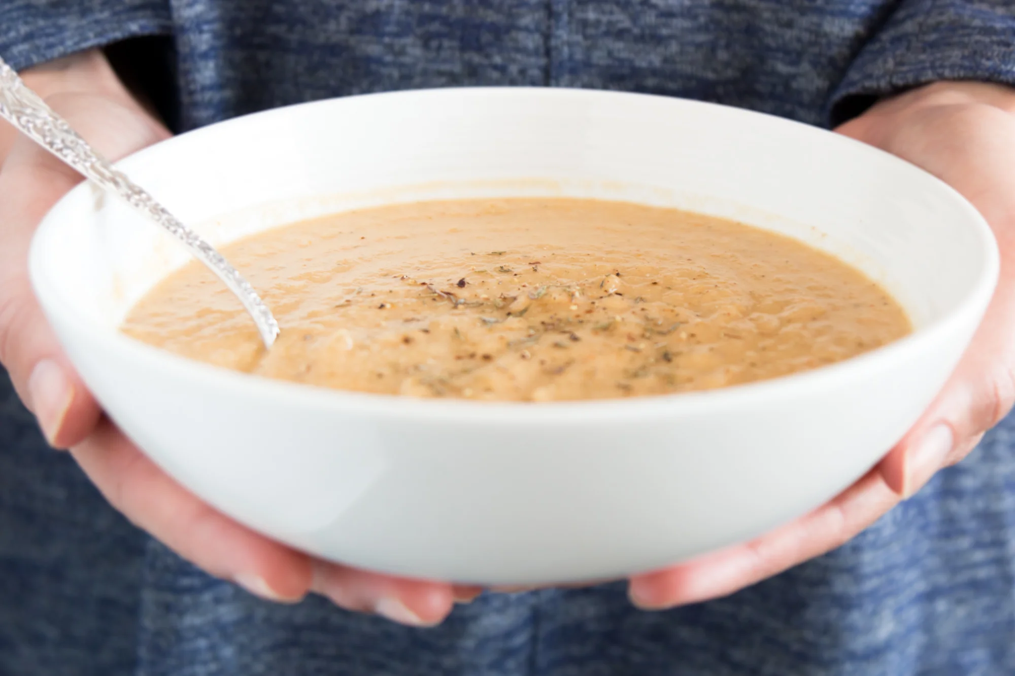 Roasted Cauliflower and Parsnip Soup Nutritious Vida Vegan Blog