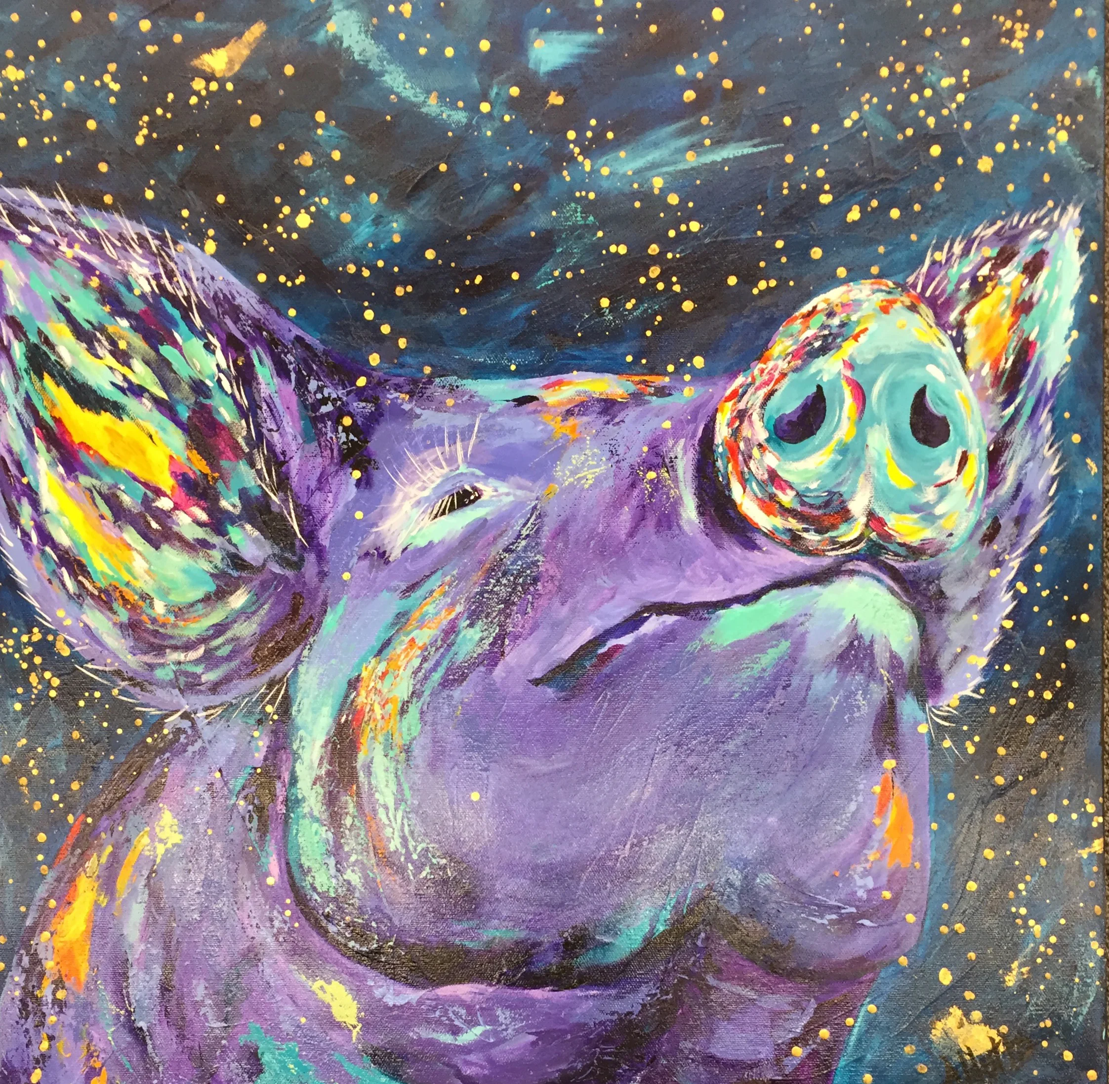 "Firefly Dance" recently sold at Aspen and Evergreen Gallery
