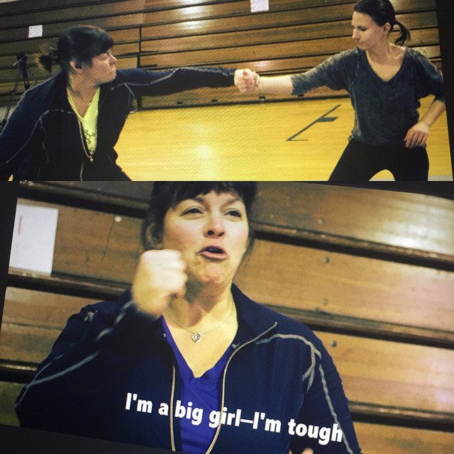 Karen Putz (Author & Public Speaker) and Bellamie Bachleda Description: Karen attempts to use force to grab Bellamie by the wrist. Using basic GJJ principles, Bellamie applies technique to neutralize the attack and escapes unharmed. ( Full Video )