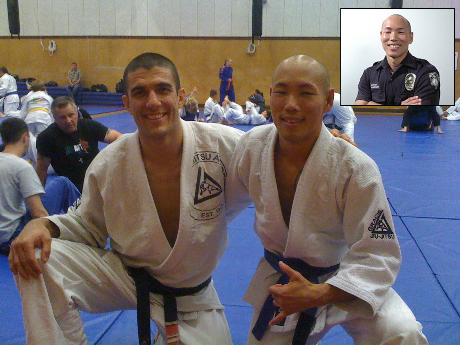 Craig Hanaumi trains Gracie Survival Tactics for Law Enforcement "As a Police Officer in Bellevue, WA, I have had the privilege of building relationships with several organizations. In many of the partnerships I have combined outreach with one of my passions, Brazilian or Gracie Jiu-Jitsu. Having trained in the art since 2008, I have found it to be a highly effective system of Self Defense which can be done by a person of any size or fitness level. Through my participation in Jiu-Jitsu I have met many amazing people, and this summer I met a woman who I think would be of great service, Angela Maria Nardolillo . A Gallaudet University Alumni, she has taught the Gracie Jiu-Jitsu Academy's Women Empowered curriculum entirely in sign language at various locations around the world. I have personally seen her work as an instructor, and it is extremely impressive and inspiring." – Craig Hanaumi , Police Officer at the Bellevue Police Department in Washington