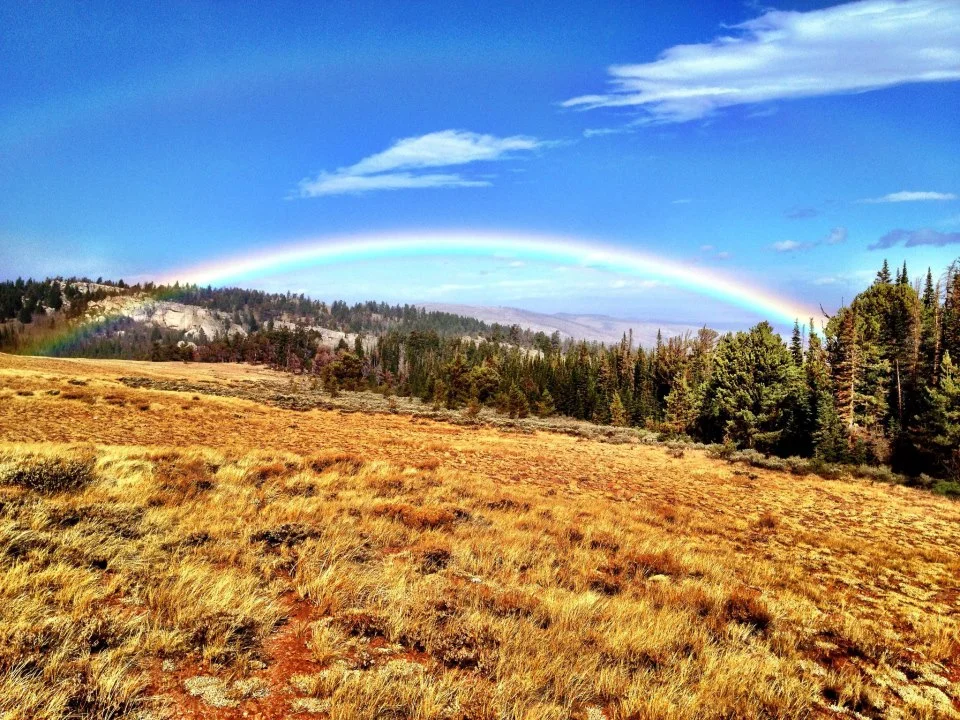 Aspen Glade Rainbow Oct 2012