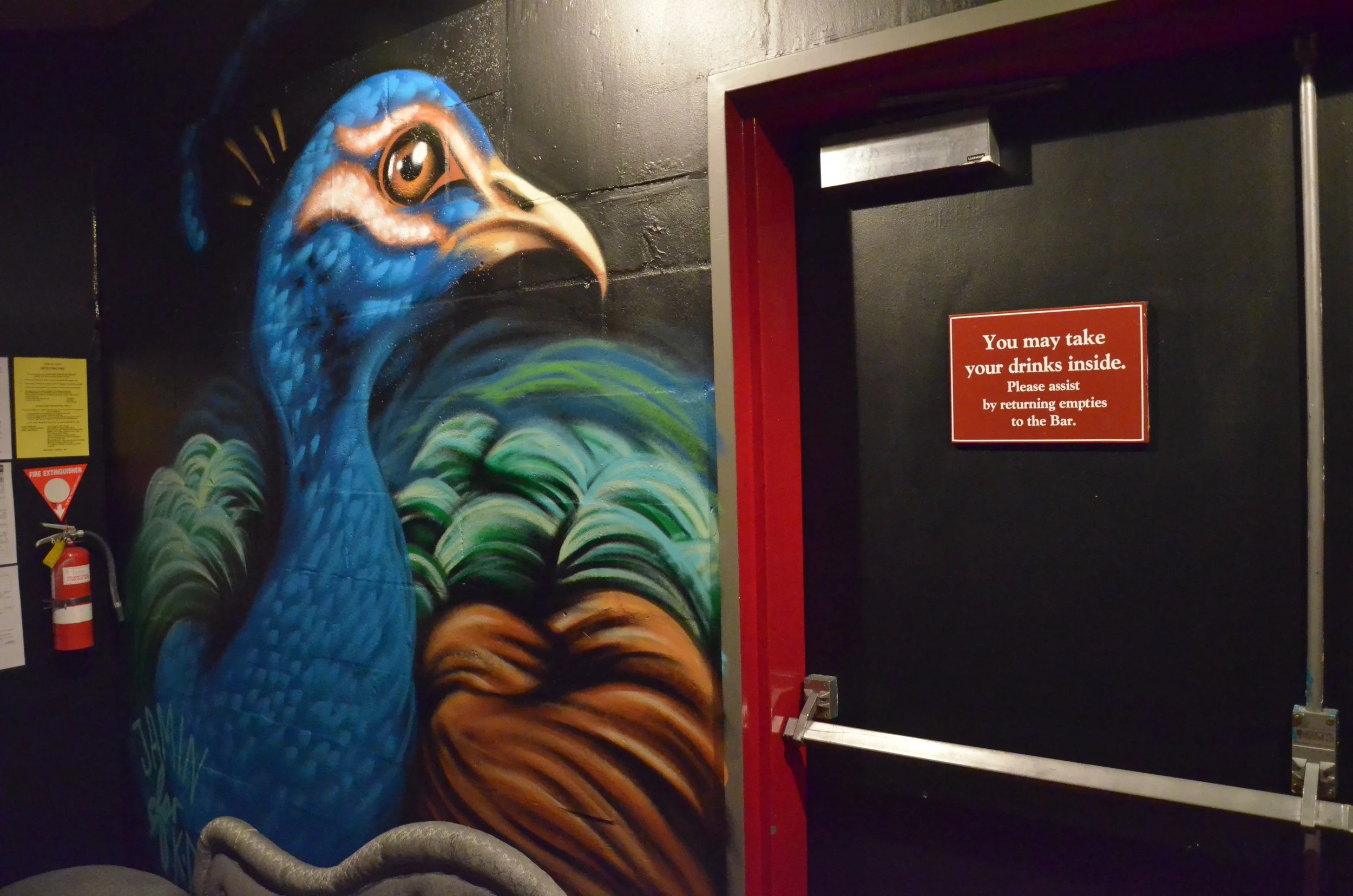 Peacock Theatre, Salamanca Arts Centre, Internal Mural, 2016