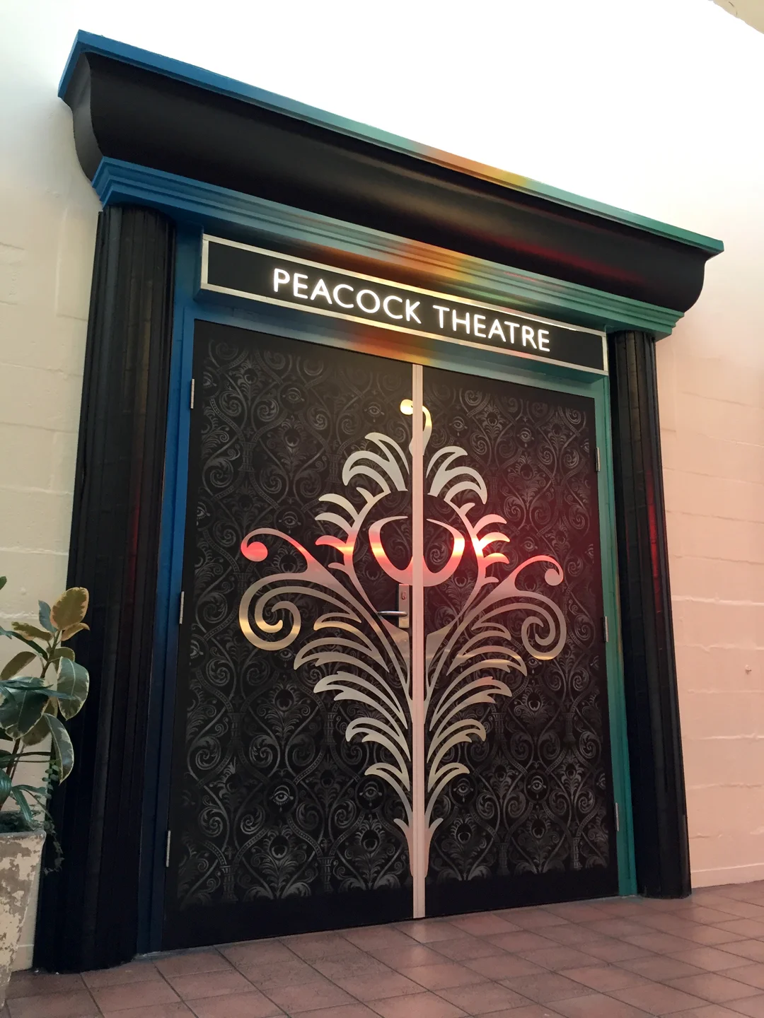 Peacock Theatre Entrance, 2016