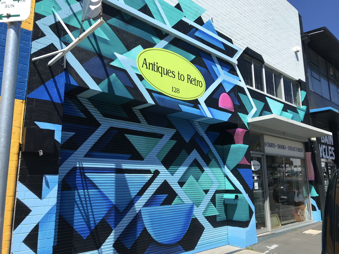 Antiques to Retro, Bathurst St Hobart, 2018