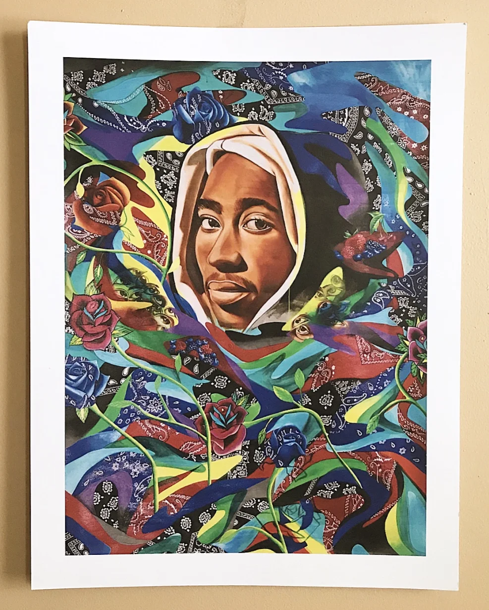All Eyez on You - Tupac Print 