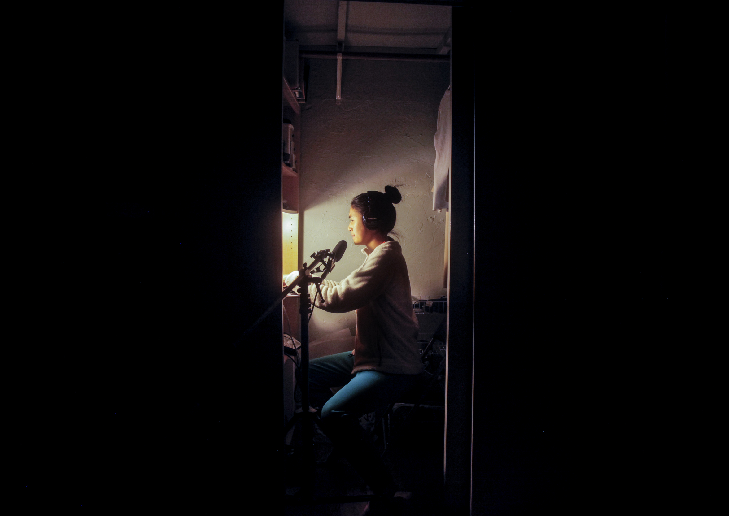 Photo By: Megan Tan (This is me in my closet at 5 a.m. making this episode) 
