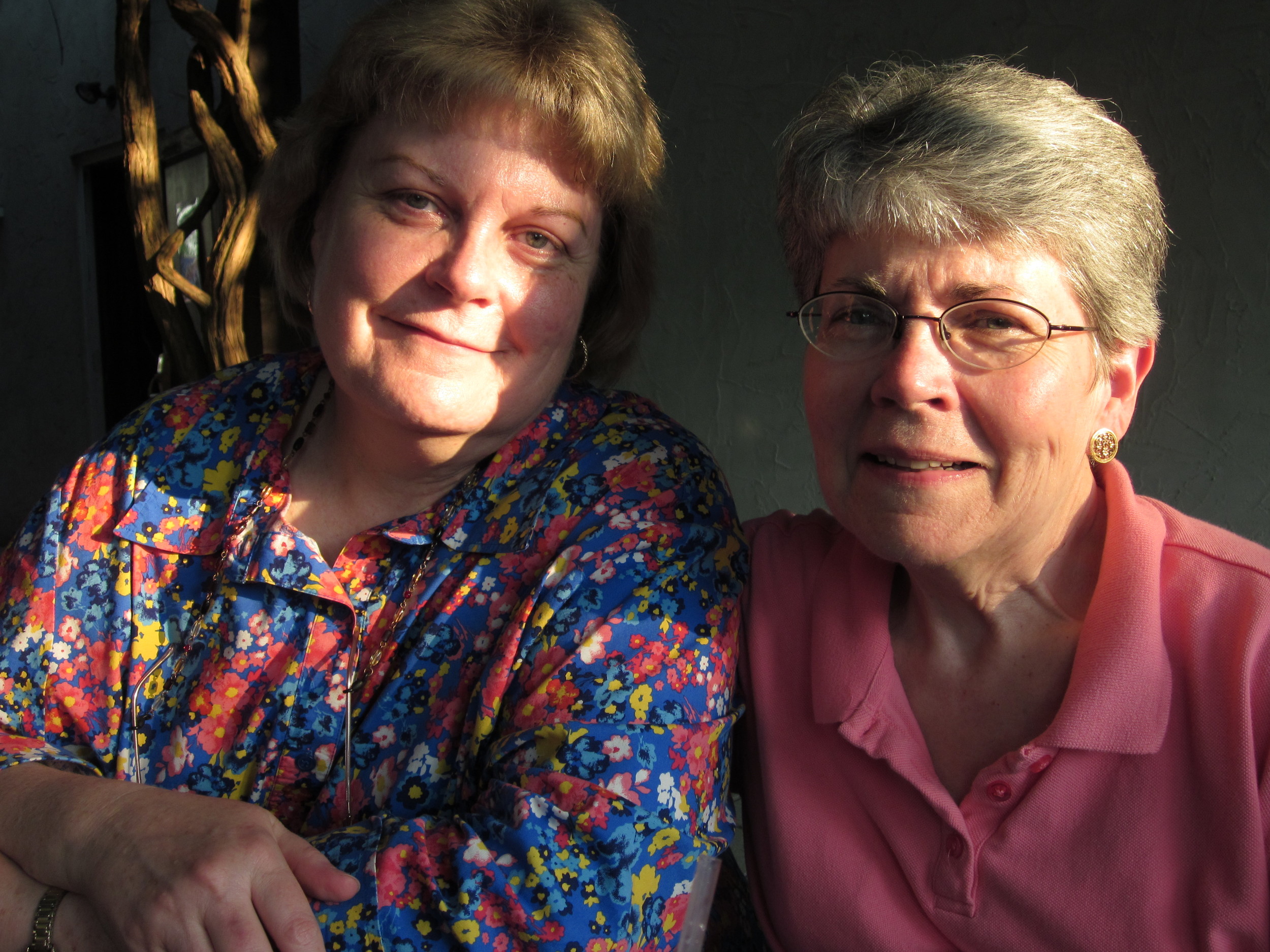 Daughters Kathy (left) and Mary.JPG