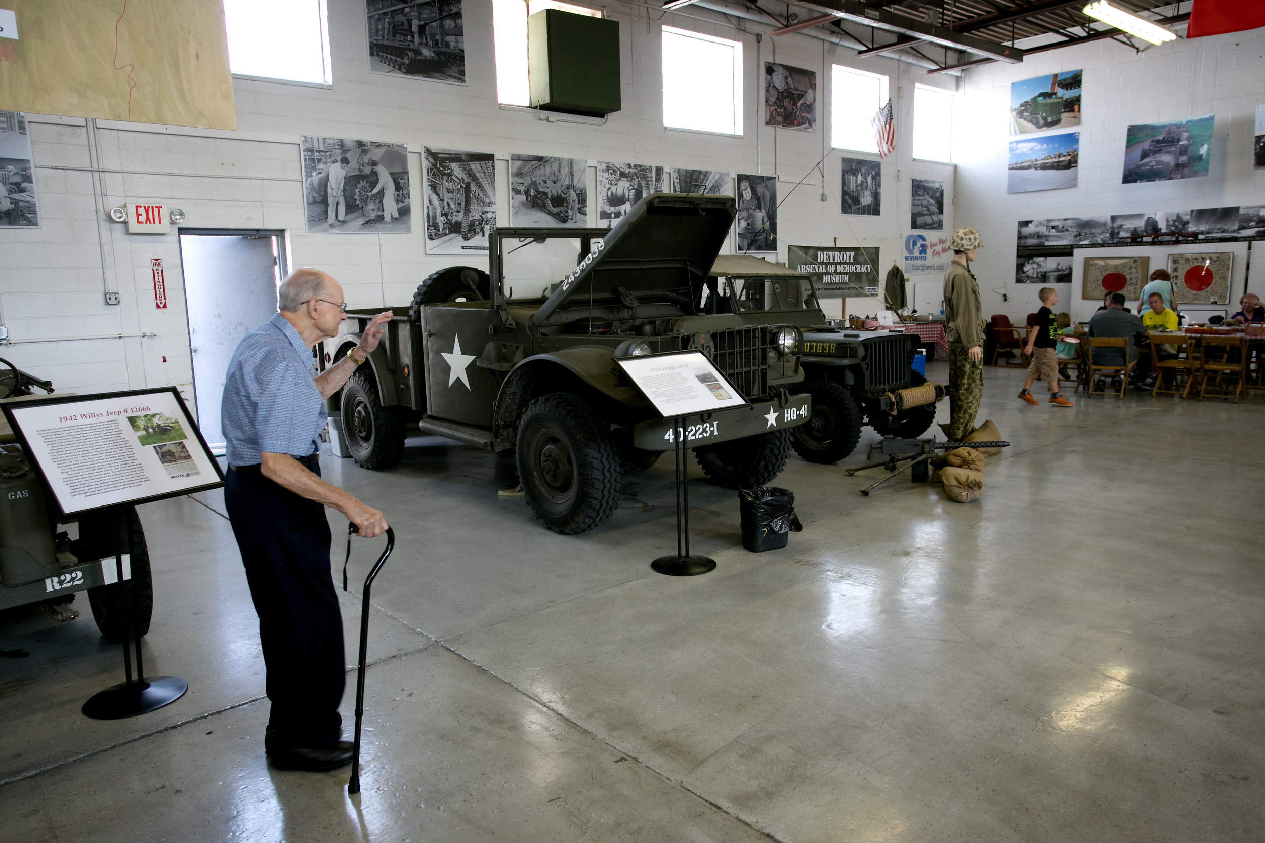 Arsenal vehicles on display.jpg