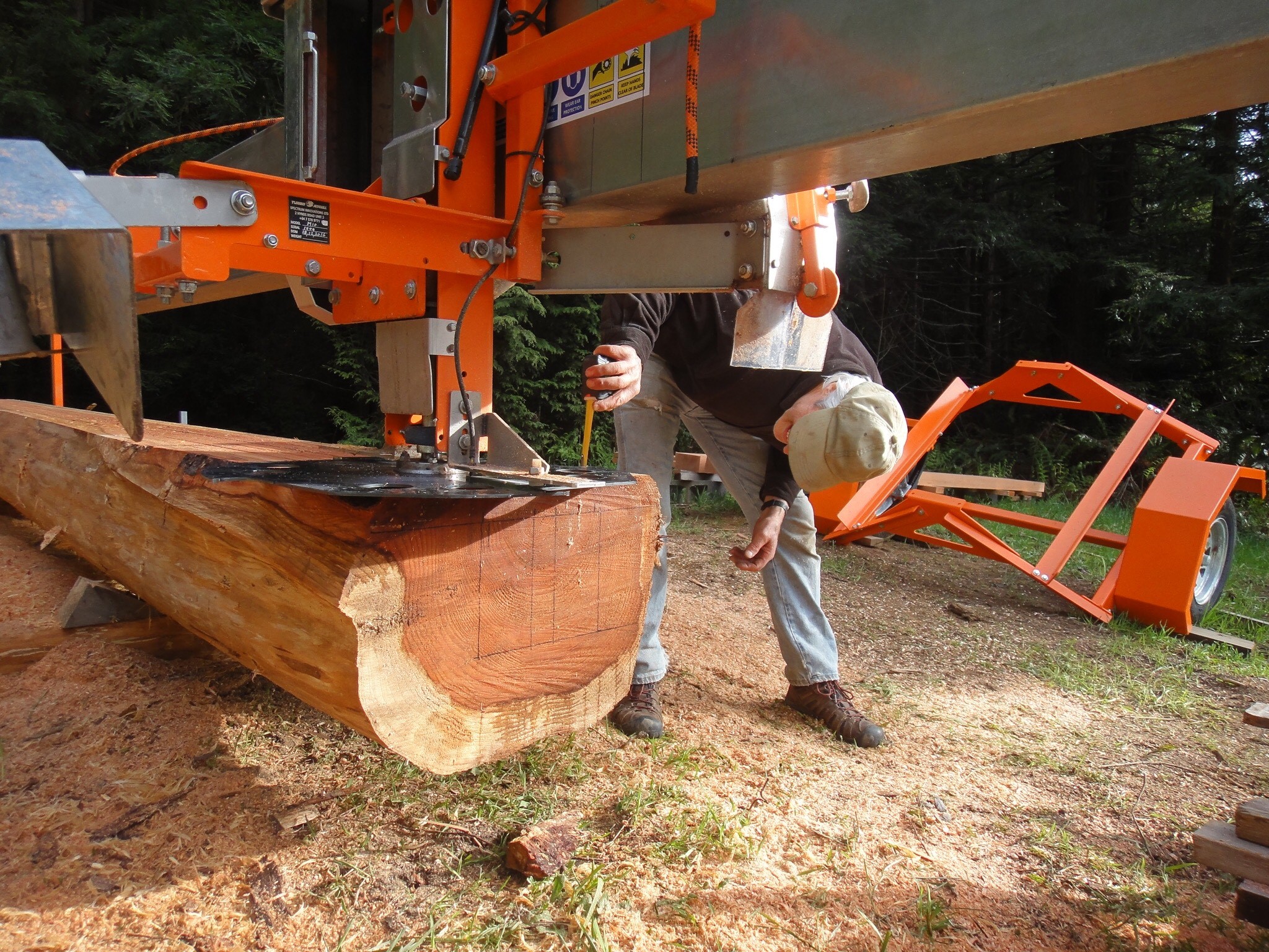 LT35 Hydraulic Portable Sawmill WoodMizer USA, 45 OFF