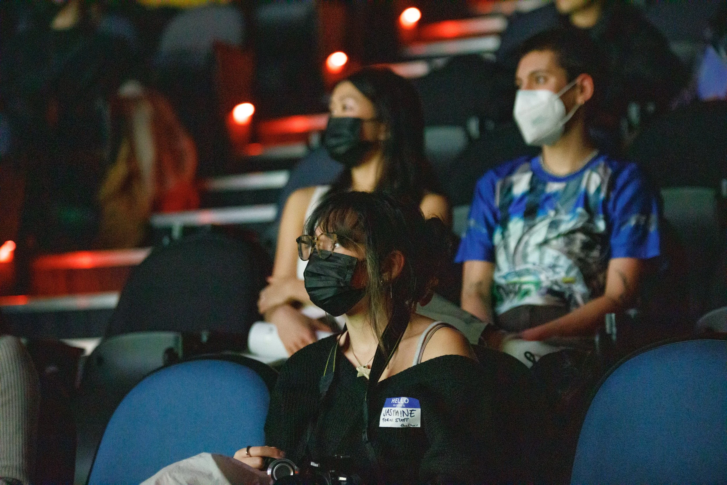 Photo of FORM 2024 Staff at Screening by Sheng Ho