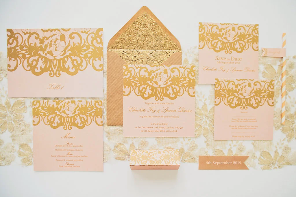 Rose Gold and Lace