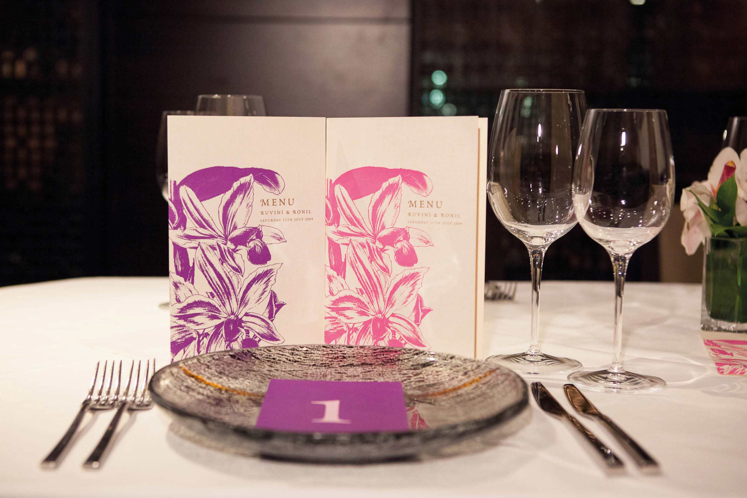 Orchid_wedding menu table setting_bespoke_ananyacards.com.jpg