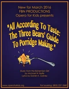 All According to Taste | A few words from the librettist, Daniel Gainey