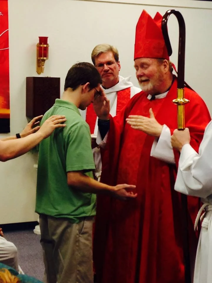 Bishop Chuck Visiting