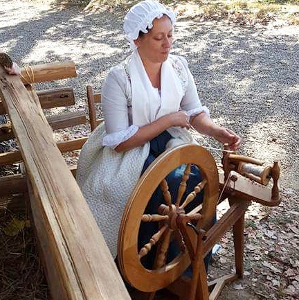 18th Century reenactment at Locust Grove