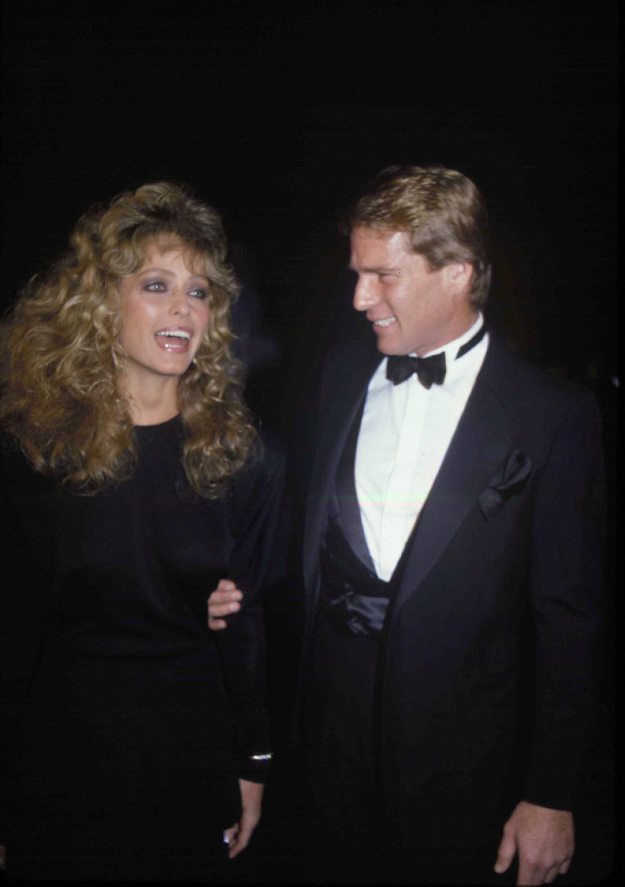  Ryan O'Neil and Farrah fawcett 